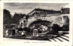 CPA Metz Cascade de I'Esplanade