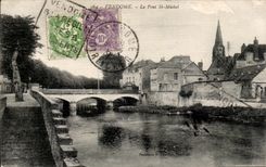 CPA Vendome Le Pont St Miechel