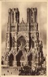 CPA Champagne Pommery Greno Rheims the Cathedral of Rheims after the war
