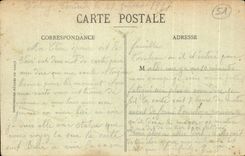 CPA Argonne Valmy Statue of Kellermann and the Pyramid or east locks up Avion