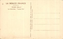 CPA Rheims the Cathedral Southern Transept