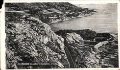 CPA Menton Frontiere ltalienne le cap