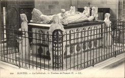 CPA Nantes Catb=hedrale Tomb of François II