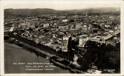 CPA Vichy View Taken in the Plane Quays of Allier