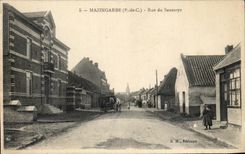CPA Mazingarbe Rue du Saussoye