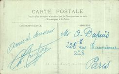 CPA Boulogne On sea Gardens of the Casino