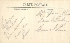 CPA Abbeville Avene of the Station