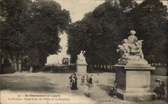 Santo German de CPA en el martillo de Bush el punto redondo del piso de Allee del Dauphine uno