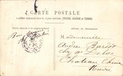 CPA Paris Arrival of one train at the Station of Lyon