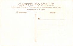 CPA Paris Invalides (chart toilee)