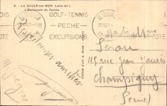 CPA La Baule on Sea the Loire Inf Espianade of the Casino