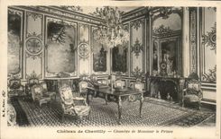 CPA Chateau de Chantilly Chambre de Monsieur le Prince