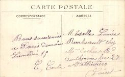 CPA Boulogne With the foot of the piers has low tide