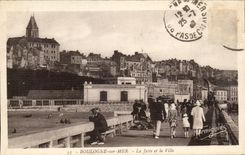 CPA Boulogne On Sea the Pier and the City