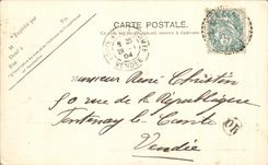 CPA Le Pont Tournant Brest Paris