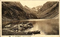 CPA Cauterets the Lake De Gaude