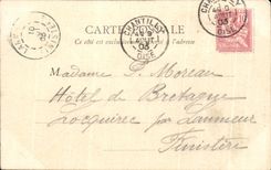 CPA Chateau de Chantilly Cote sud ouest