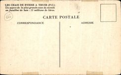 CPA Les Chais De Byrrh A Thuir Un aspect de la plus grande cave du monde en futailles de bois