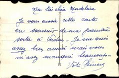 CPA La Pleur est ephemere Elle Passe avec les Beaux jours Mains dans un coeur sincere L'amitie Demeure toujours Fer a ch