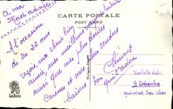 CPA Plus la dislance est Quande Plus Les coeurs sont unis Couple Femme Fantaisie