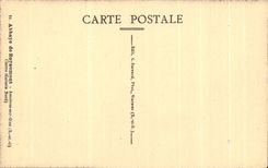 CPA Abbey of Royaumont Asniere on Oise Cloister