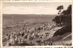 CPA Arcachon Plage Des Abatilles