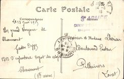 CPA Chaumont Le Viaduc Train
