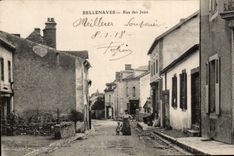 CPA Bellenaves Rue des Jeux