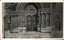 CPA Arles Gate of the Cathedral St Trophime