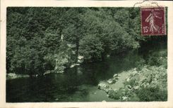 CPA Gargilesse La Creuse au Noir Gouffre