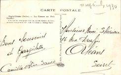 CPA Gargilesse La Creuse au Noir Gouffre