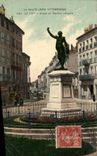 CPA the High Picturesque Loire Puy Statue of General Lafayette