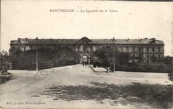 CPA Montpellier La Citadelle du 2eme Genie Militaria