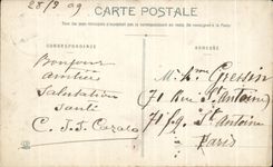 CPA Luz Luz eglise Des templiers