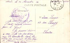 CPA Auvergne Vis a Vis Folklore Costume 