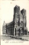 CPA Rheims the Cathedral after the Bombardment