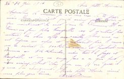 CPA Rheims the Cathedral after the Bombardment