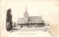 CPA Cop On Noireau Church St Martin