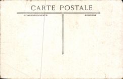 CPA La Caserne Le passage de la poutre Militaria