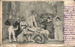 CPA Mort du buc de Reichstadt Sarah Bernhardt Theatre L'aiglon