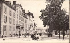 CPA Geraremer L'Hotel de La Poste