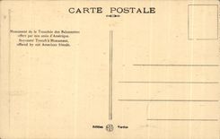 CPA Monument of Sliced Bayonets Offered by our friends of America Militaria