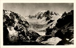 CPA Chamonix the White Valley and Mont Blanc seen of the Lid