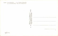 CPA Chamonix the White Valley and Mont Blanc seen of the Lid