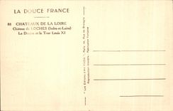 CPA Soft France Loire ch4ateau Castle Of Loaches the Keep