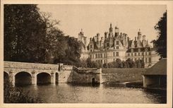 CPA La Douce France Chateaux De La Loire Chateau Chambord