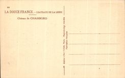 CPA La Douce France Chateaux De La Loire Chateau Chambord