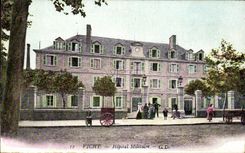 CPA Vichy Militaria Military hospital