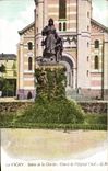 CPA Vichy Statue of Charitte Entrance of the Civil Hospital