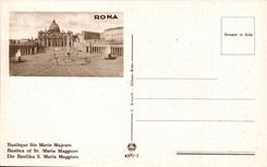 CPA Roma Basilica di Maria Maggiore